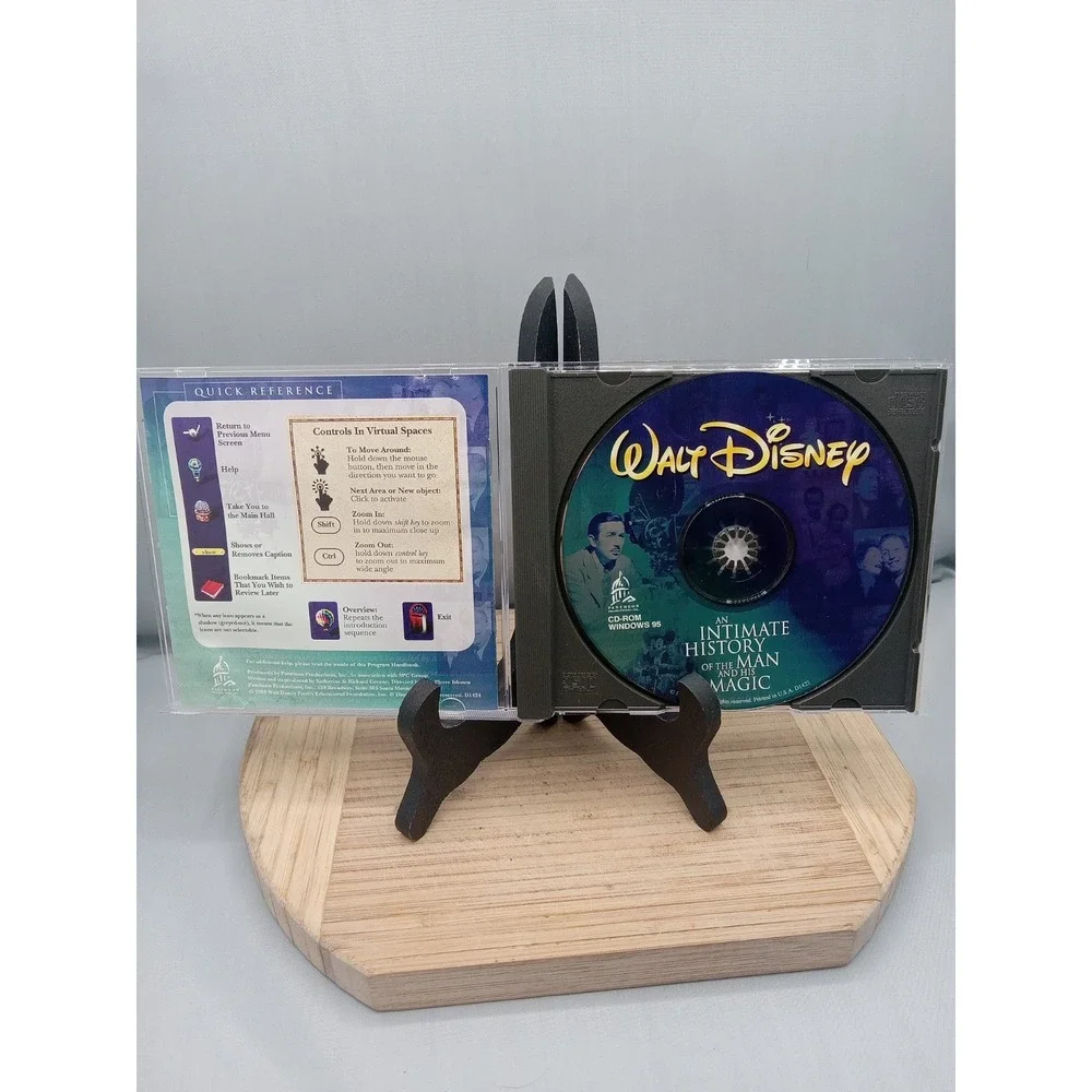 WALT DISNEY - An Intimate History of the Man and‎ His Magic (Windows PC, 1998)